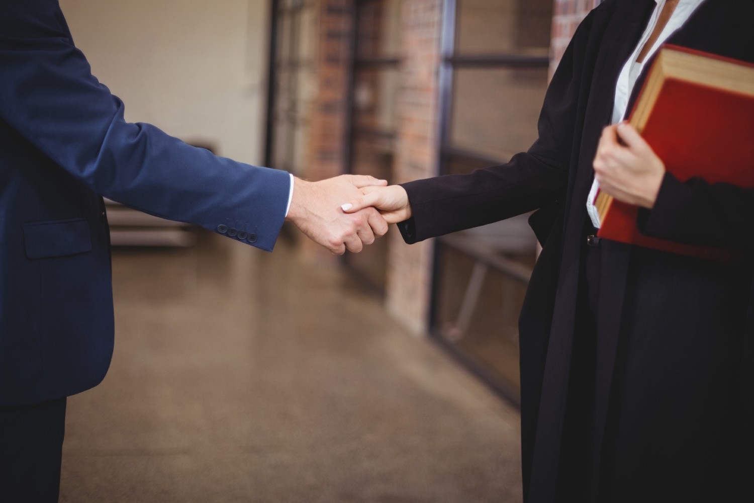 Lawyer Handshake